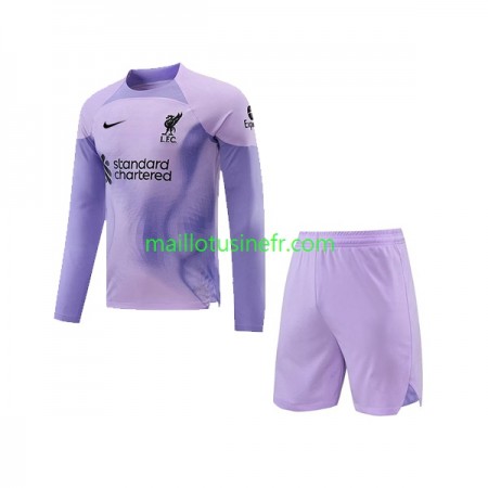 Maillot de Foot Liverpool Gardien Domicile 2022-23 Manches Longues - Enfant Maillot de Foot Liverpool Gardien Domicile 2022-23 Manches Longues - Enfant